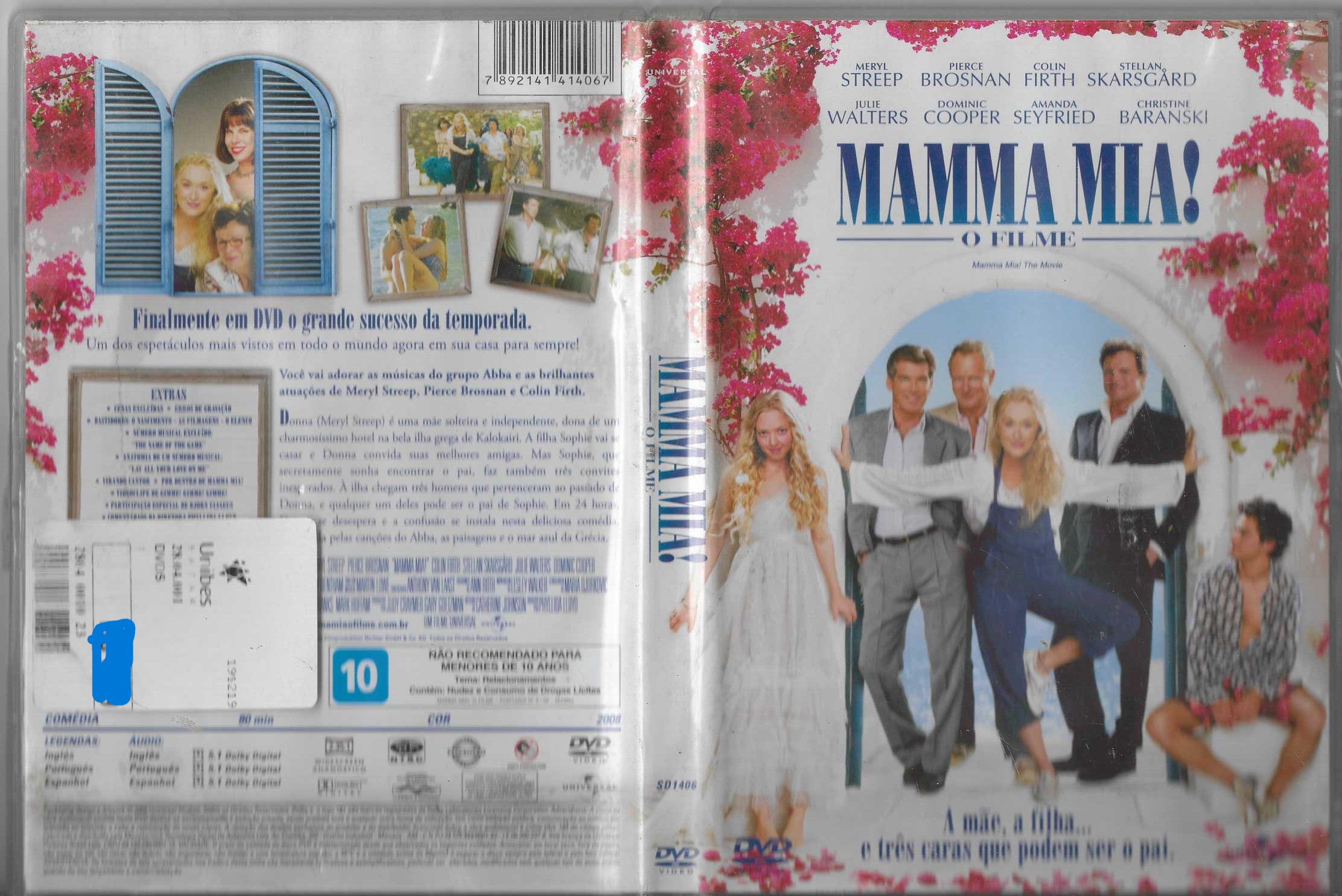 Dvd - Mamma Mia! - Musical - Benny Andersson e Björn Ulvaeus