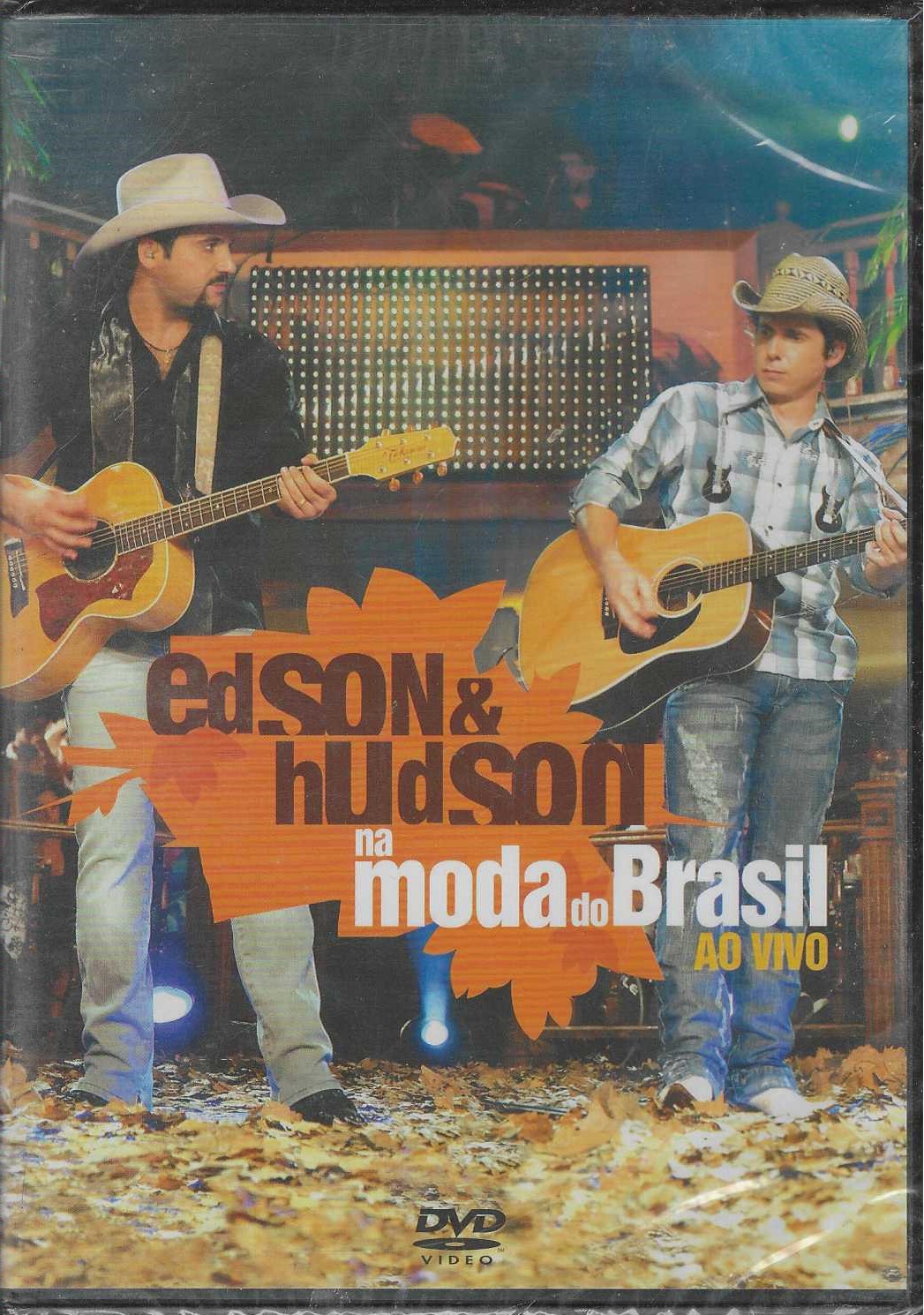 Dvd - na Moda do Brasil - ao Vivo - Edson e Hudson
