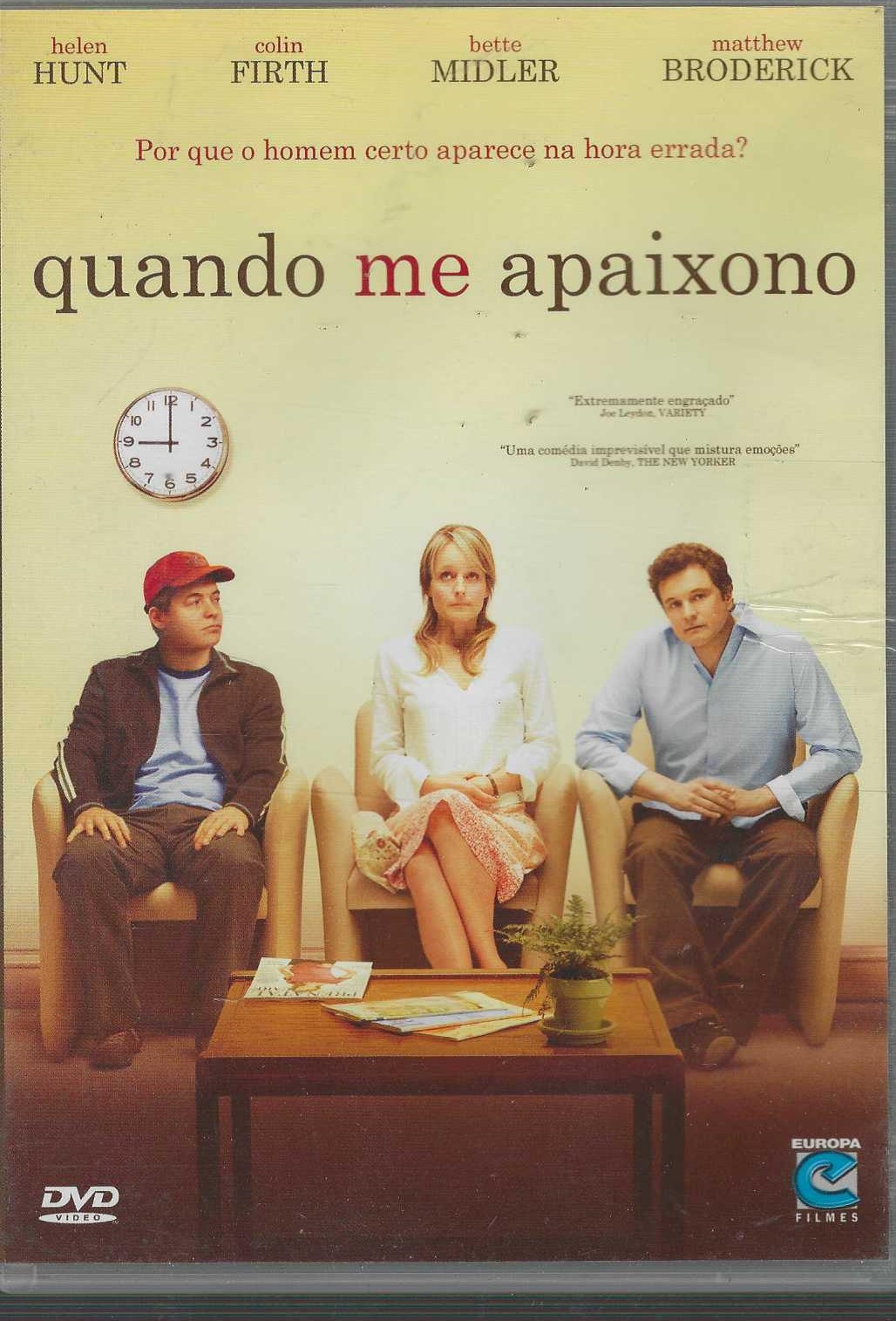 Dvd - Quando Me Apaixono - Hunt / Alice Arlen e Victor Levin