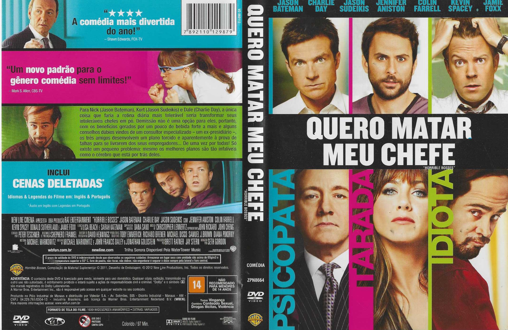 Dvd - Quero Matar Meu Chefe - Brett Ratner