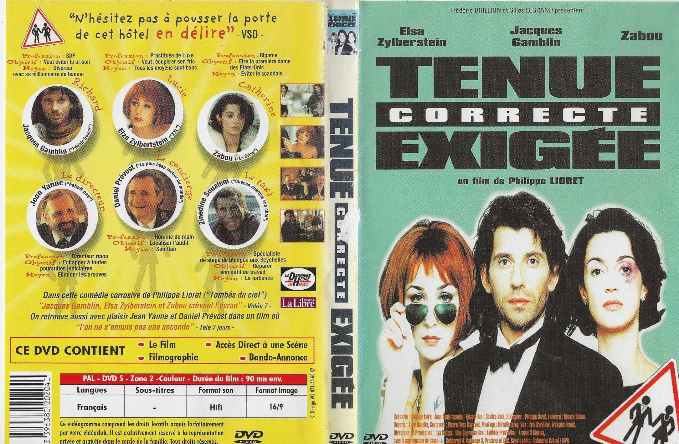 Dvd - Tenue Correcte Exigee - Philippe Lioret
