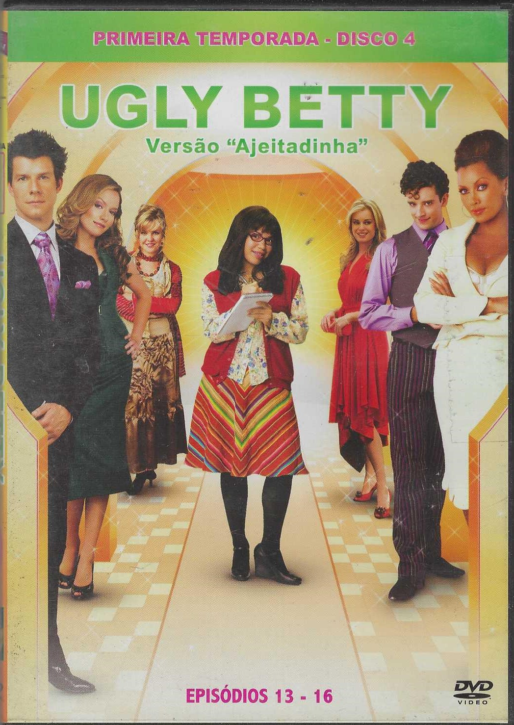 Dvd - Ugly Betty - Versão Ajeitadinha - Primeira Temporada - Disco 4 - Silvio Horta
