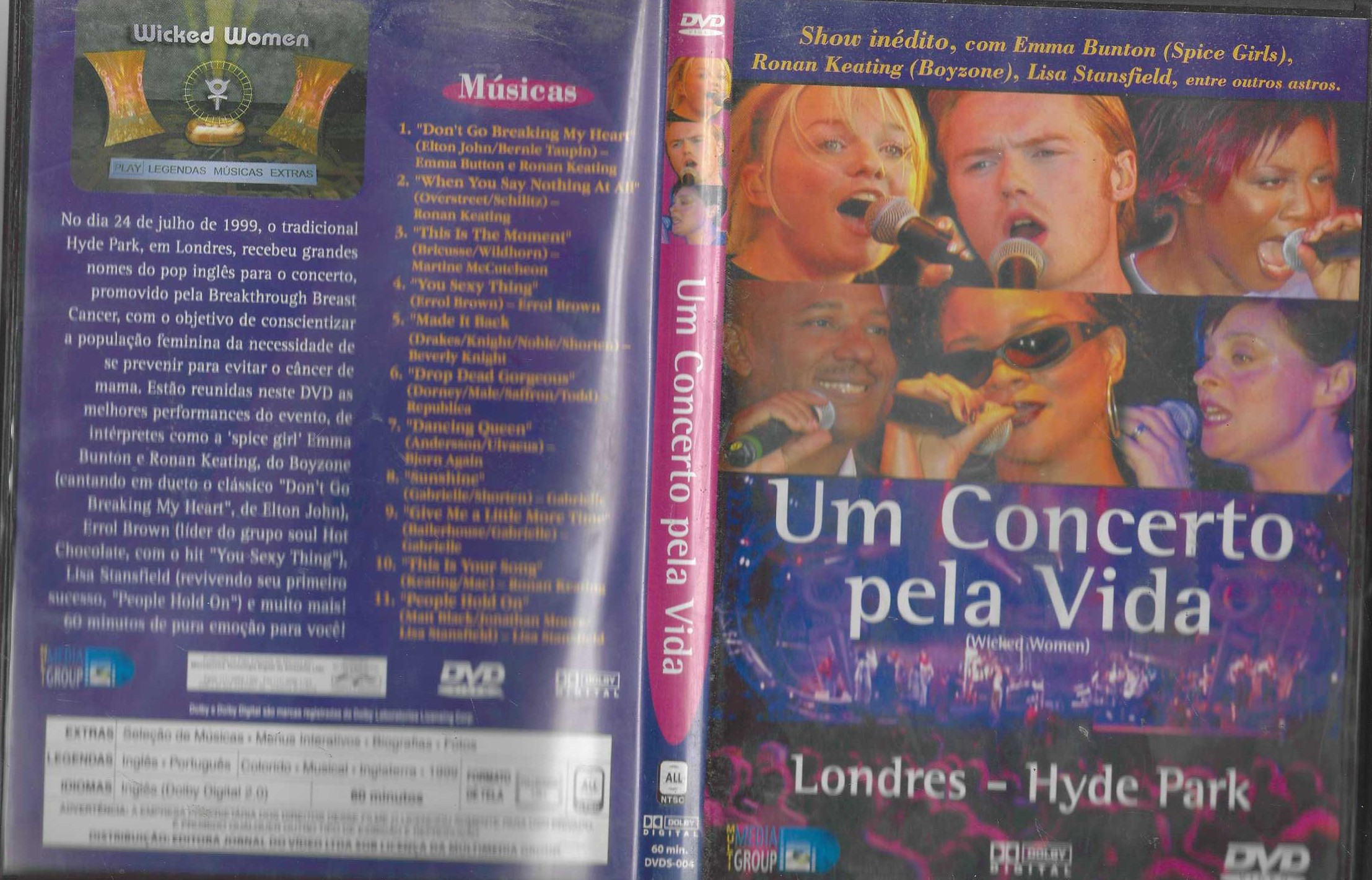 Dvd - um Concerto Pela Vida - Jorge Durian, Vários Artistas
