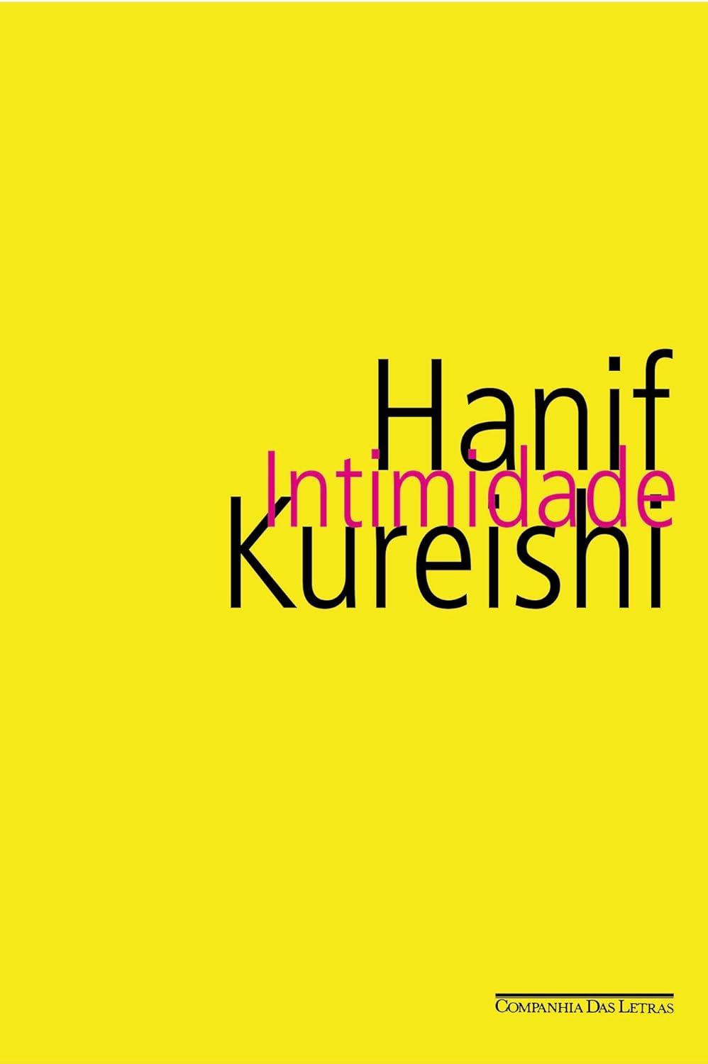 Intimidade - Hanif Kureishi