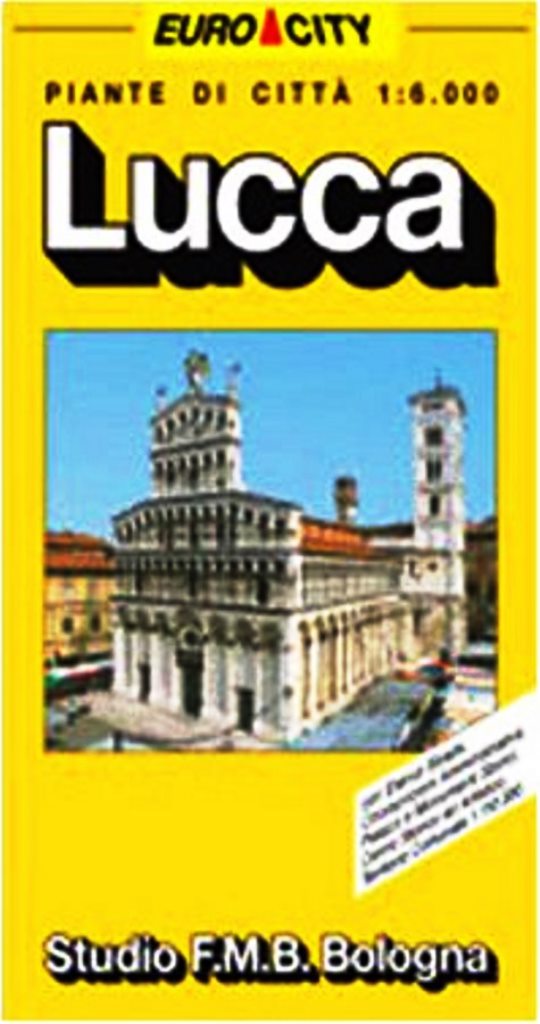 Mapa Lucca 1:6.000  - Studio FMB Bologna