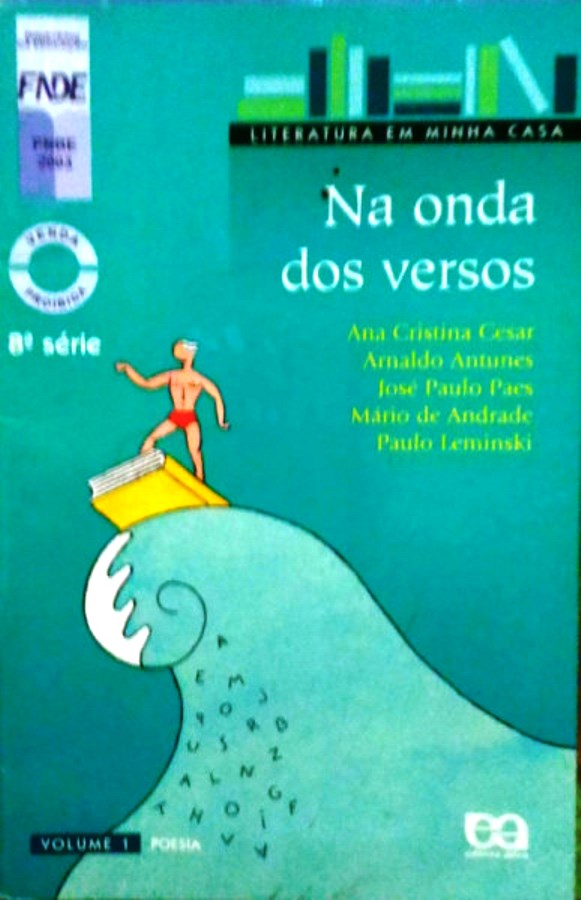 Na Onda dos Versos - Volume 1 Poesia- (estado de Novo) - Ana Cristina Cesar