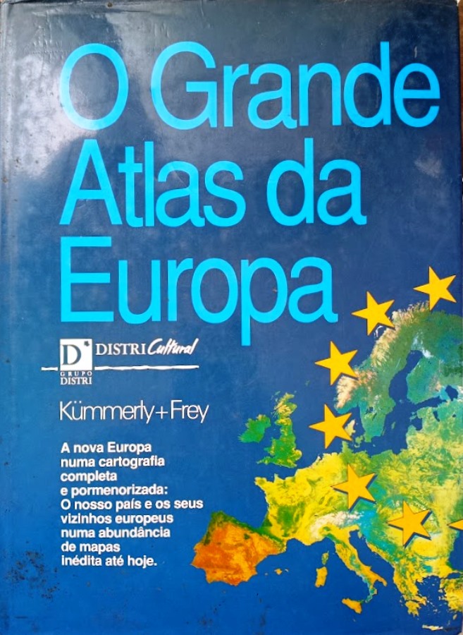 O Grande Atlas da Europa (Capa Dura) - Kummerly & Frey