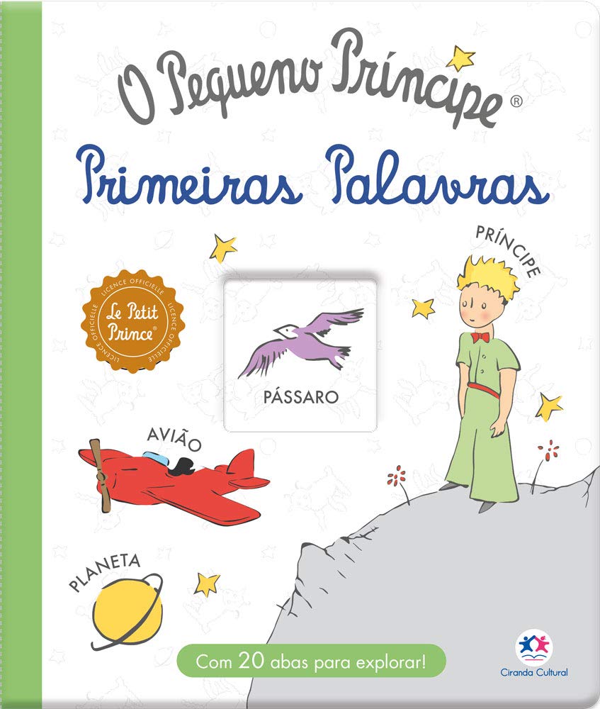 O PEQUENO PRÍNCIPE - PRIMEIRAS PALAVRAS - COM 20 ABAS PARA EXPLORAR  - NC