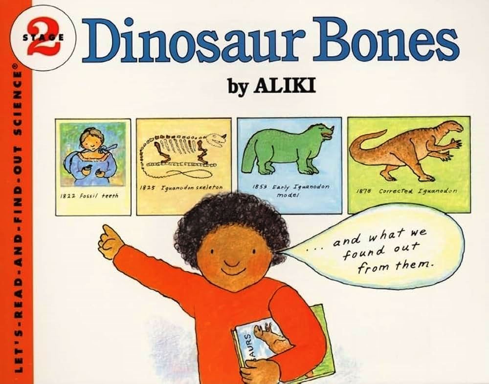 Vamos Ler e Descobrir Ossos de Dinossauros - Aliki