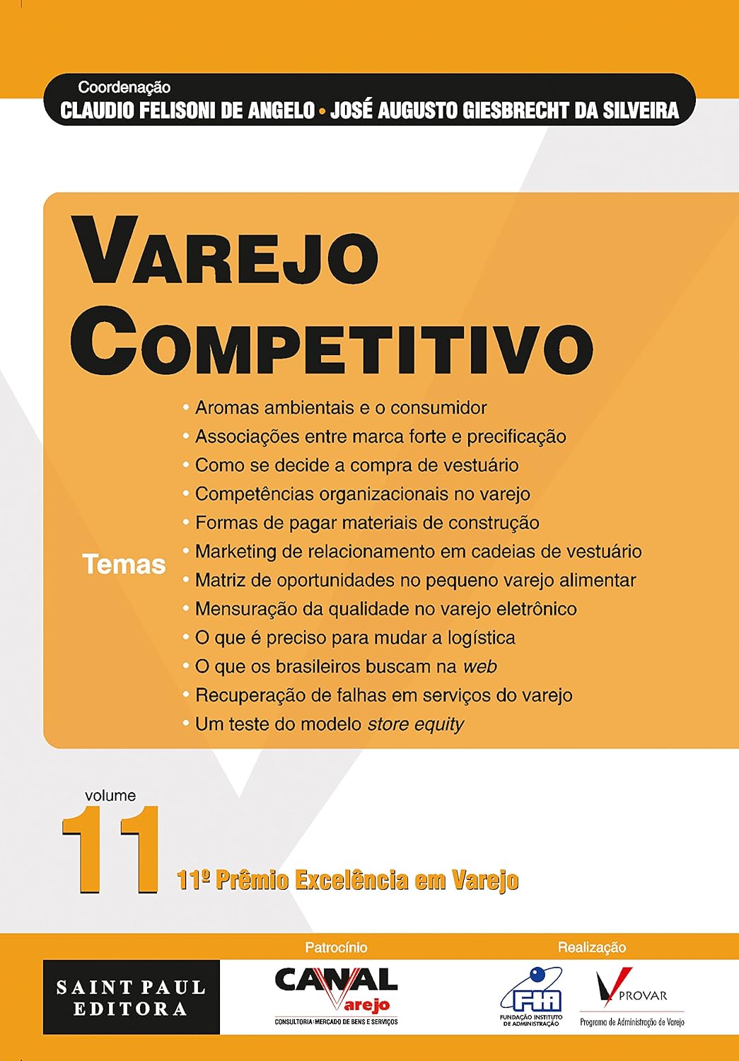 Varejo Competitivo - Volume 11 - Claudio Felisone de Angelo