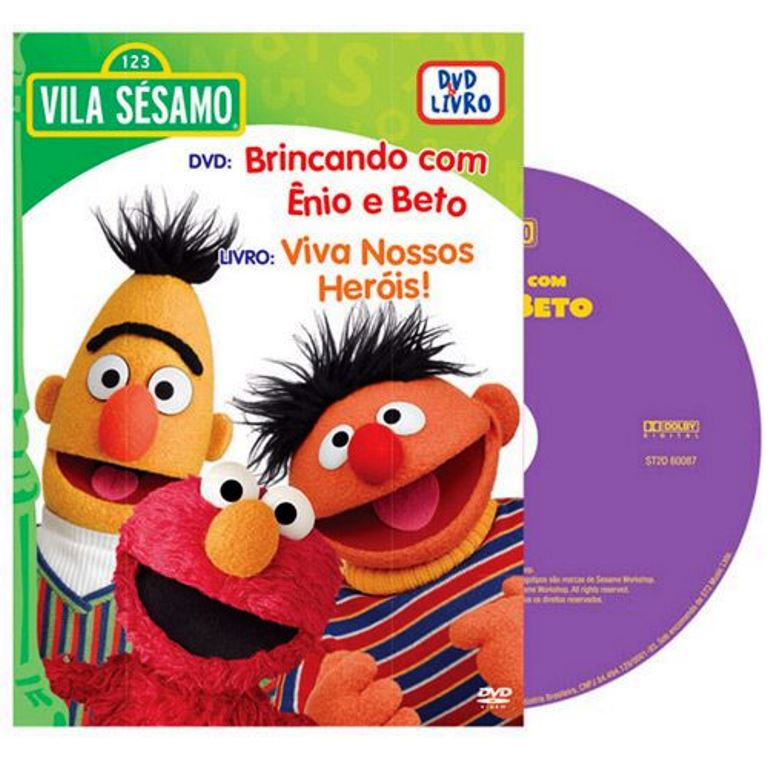 Vila Sésamo Viva Nossos Heróis (com Dvd)  - 2sarah Albee