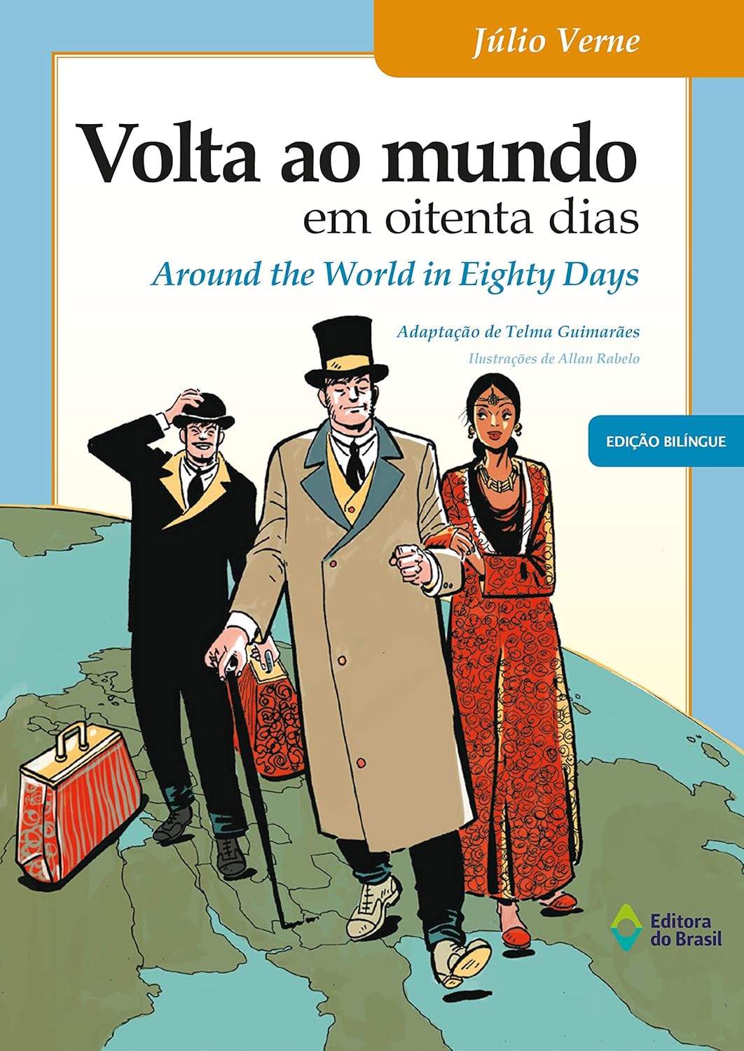 Volta ao mundo em Oitenta Dias - Adaptação de Telma Guimarães - Verne, Júlio
